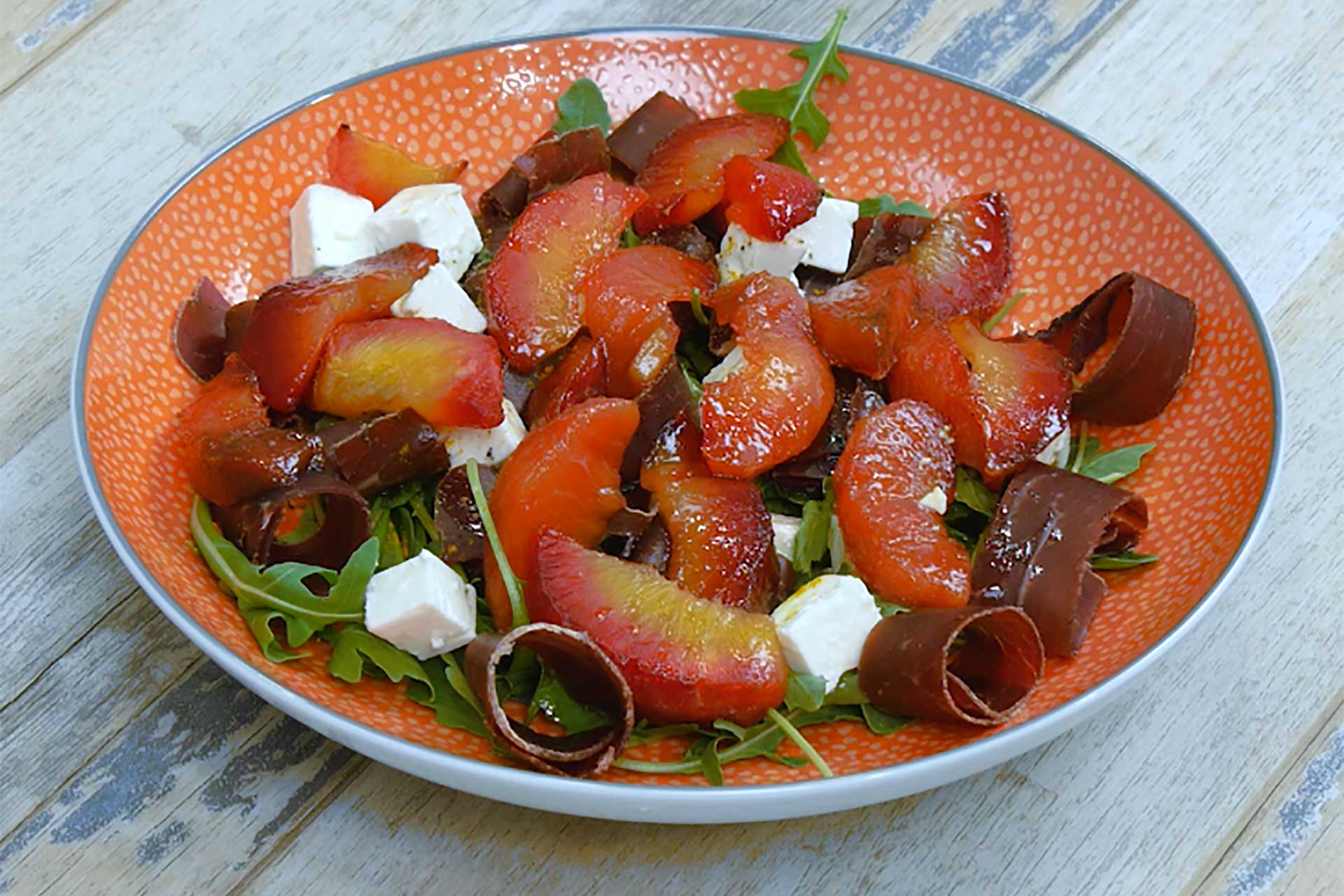 salade pêche