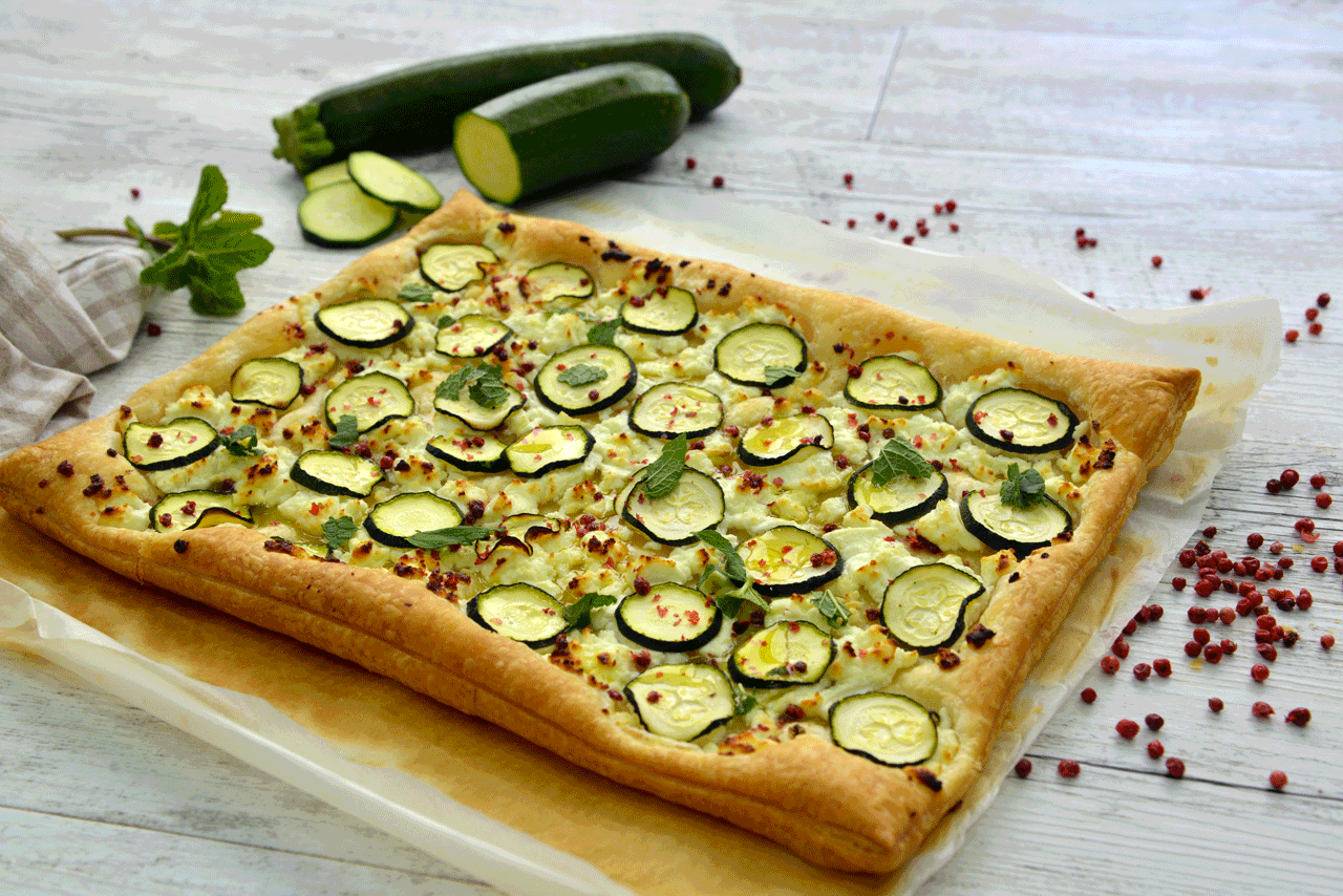 tarte courgette