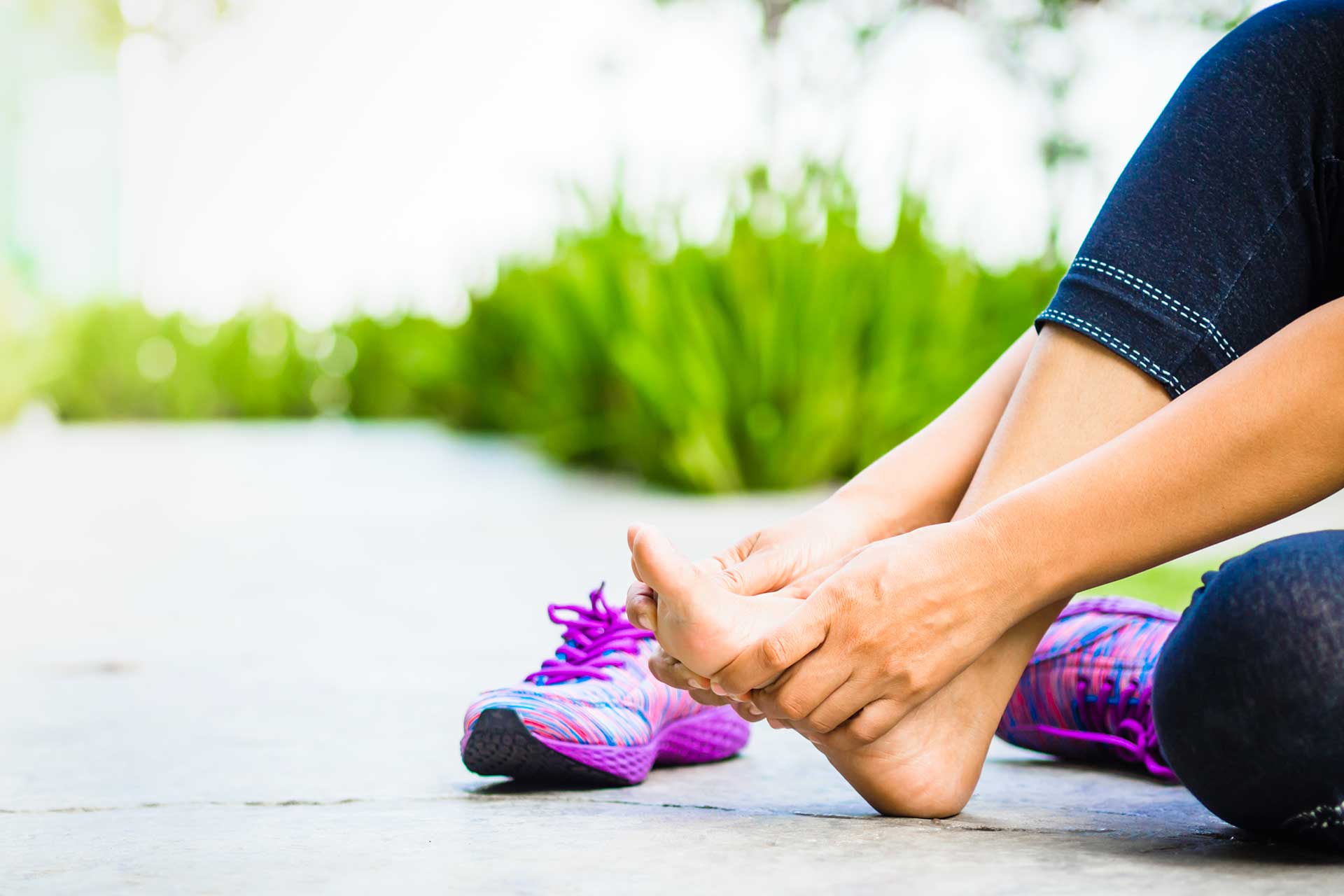 soin des pieds après le sport