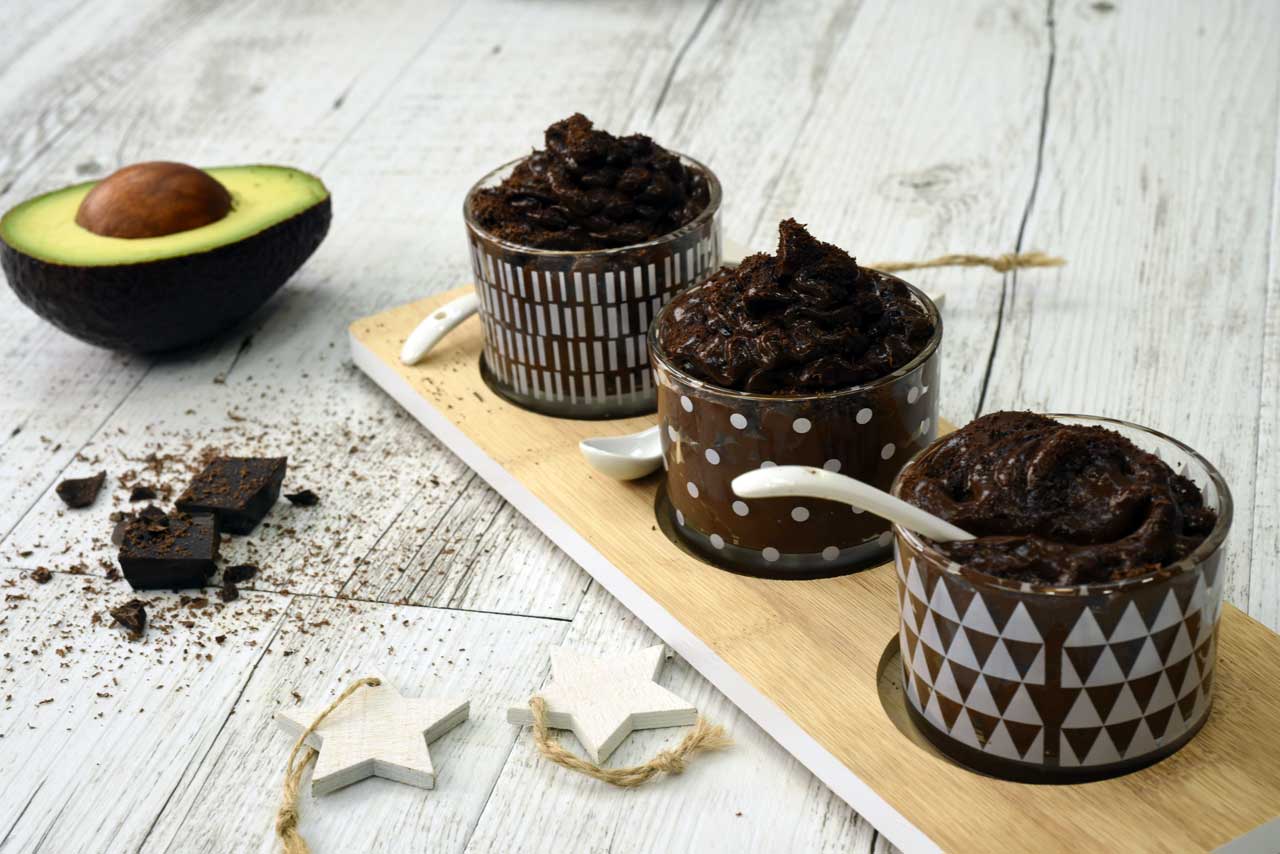 mousse chocolat avocat